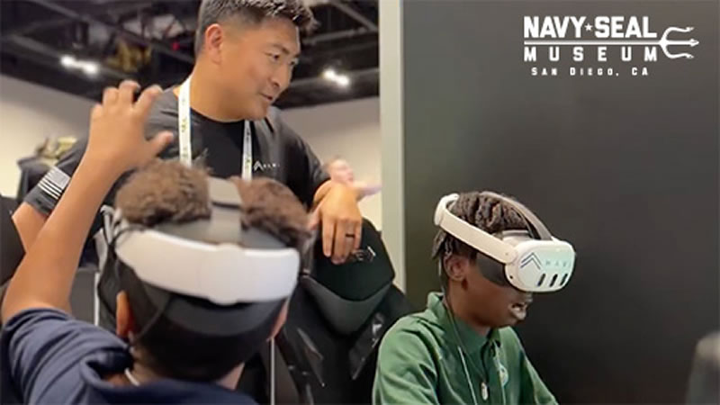 NSMSD's VR Experience Previewed at ITSEC to Rave Reviews